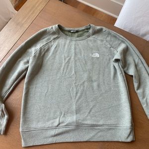 The North Face sage Green Crewneck Sweater